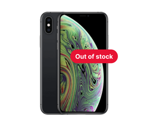 iPhone XS Space Grey Phone Out of Stock