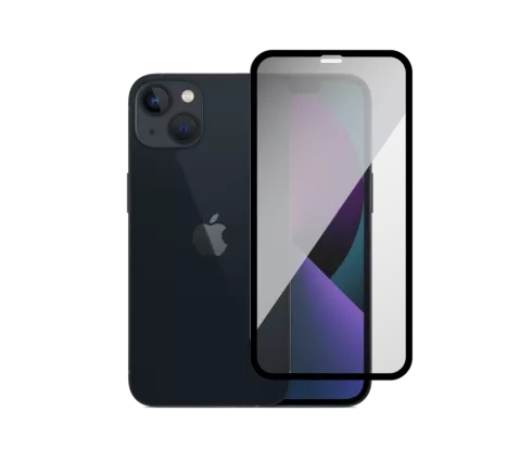 iPhone 13 Midnight with screen protector